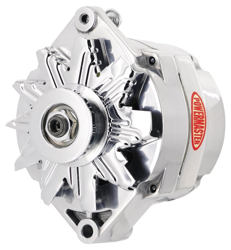 Powermaster - Alt GM 12SI Polish 100A 1V Pulley 1 or 3 Wire - Image 1